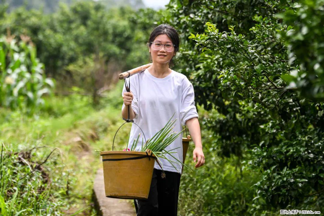 全网追的“扁担女孩”,找了一份暑假工,时薪12元 - 重庆生活资讯 - 重庆28生活网 cq.28life.com